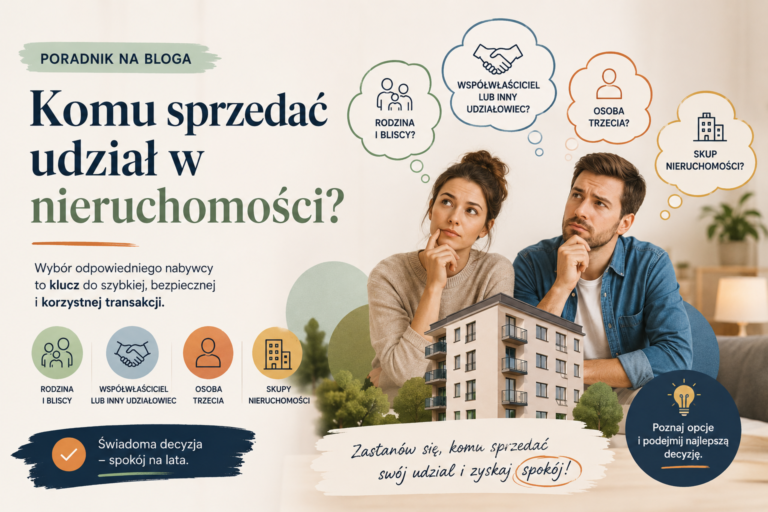 Komu sprzedać udział w nieruchomości?